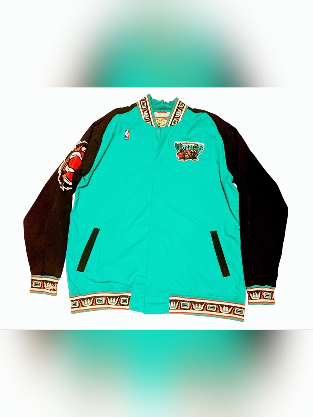 Vancouver Grizzlies Mitchell & Ness NBA Authentic Warm Up Jacket Size 2XL